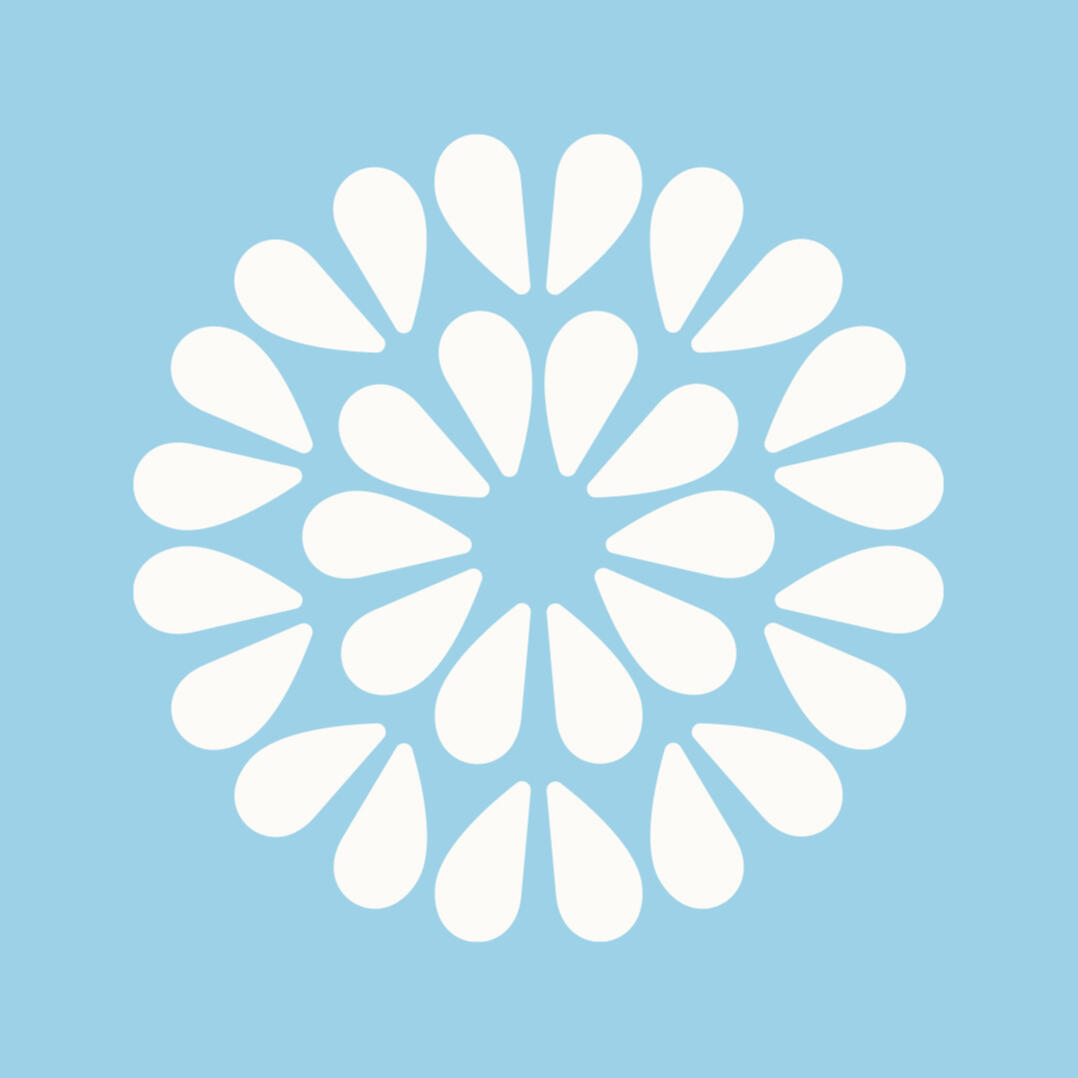 Number One Always NOA Logo Sky Blue