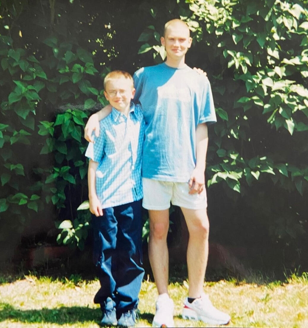 Sean and Kieran McGibney NOA Number One Always Sibling Grief